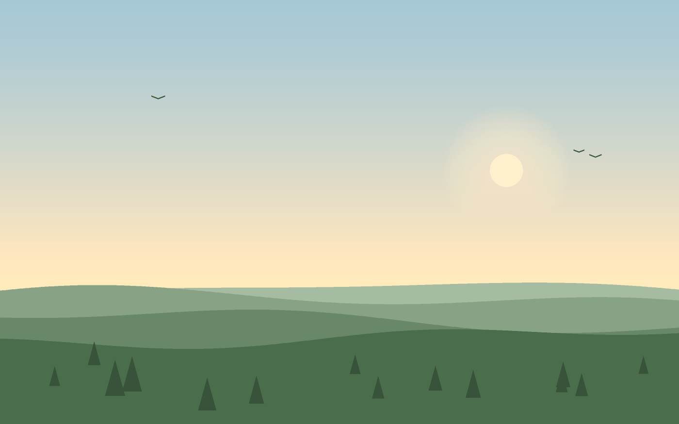 Landschaftsillustration