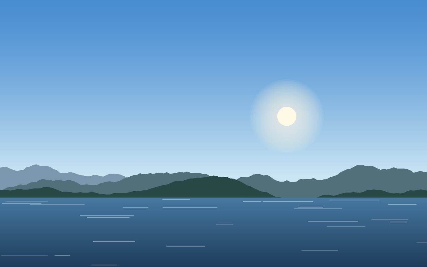 Landskabsillustration