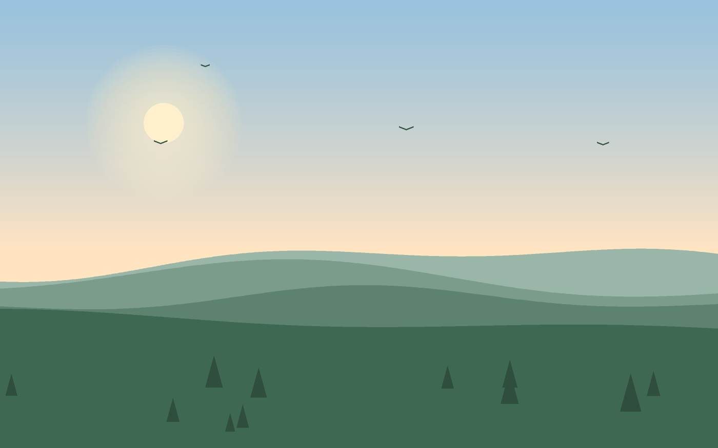 Landskabsillustration