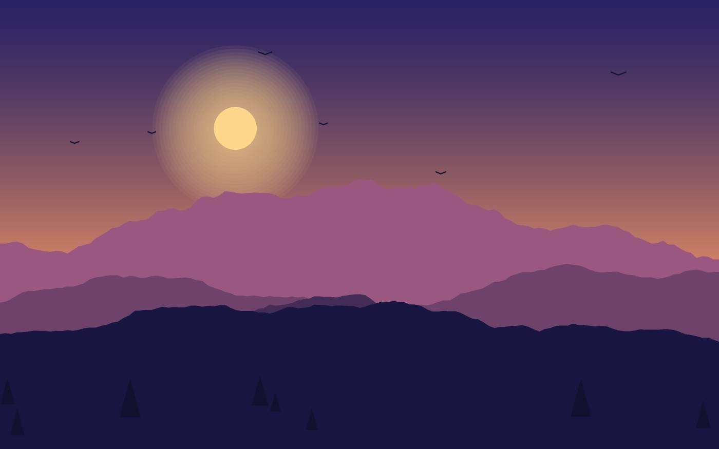 Illustration de paysage