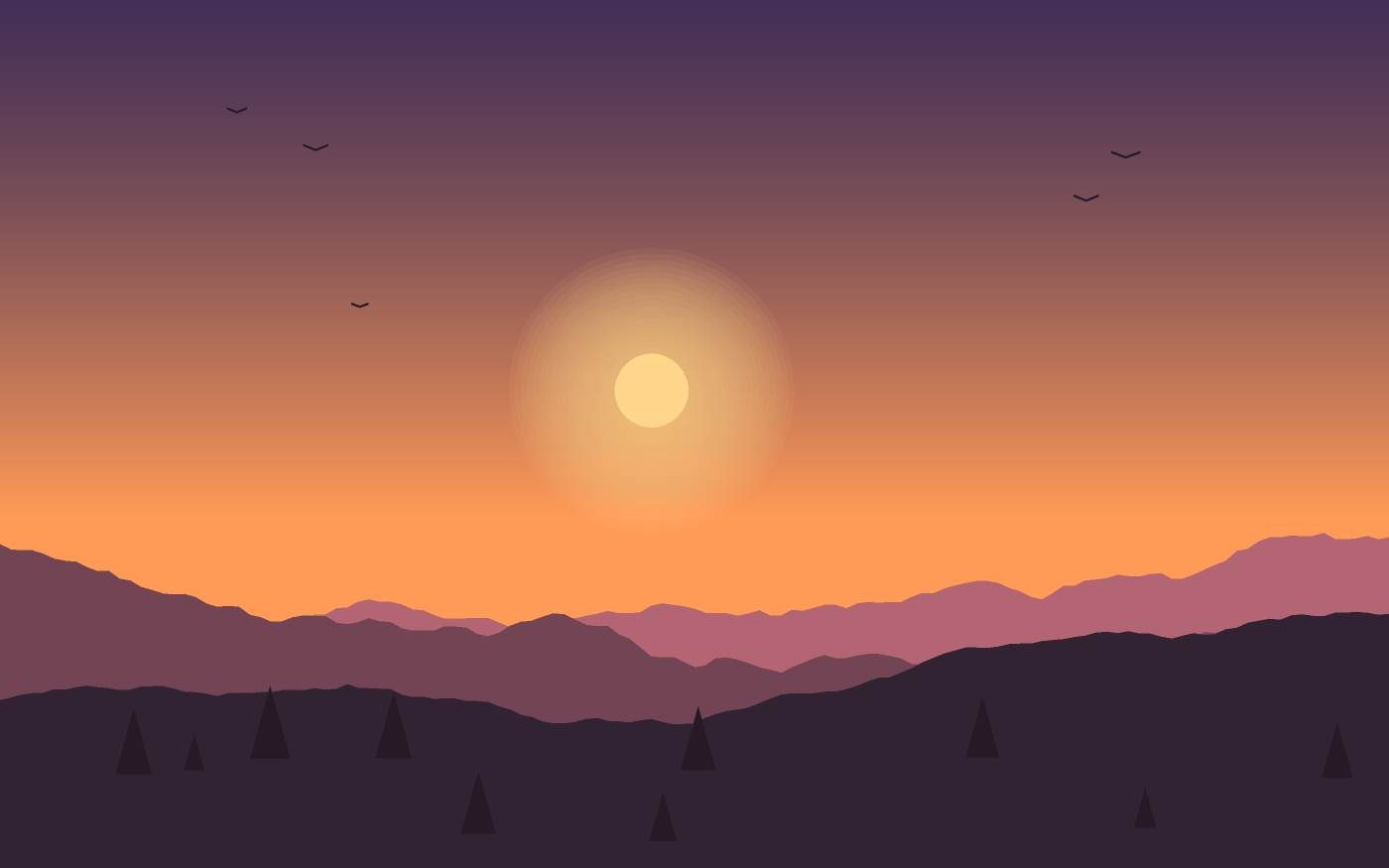 Illustration de paysage