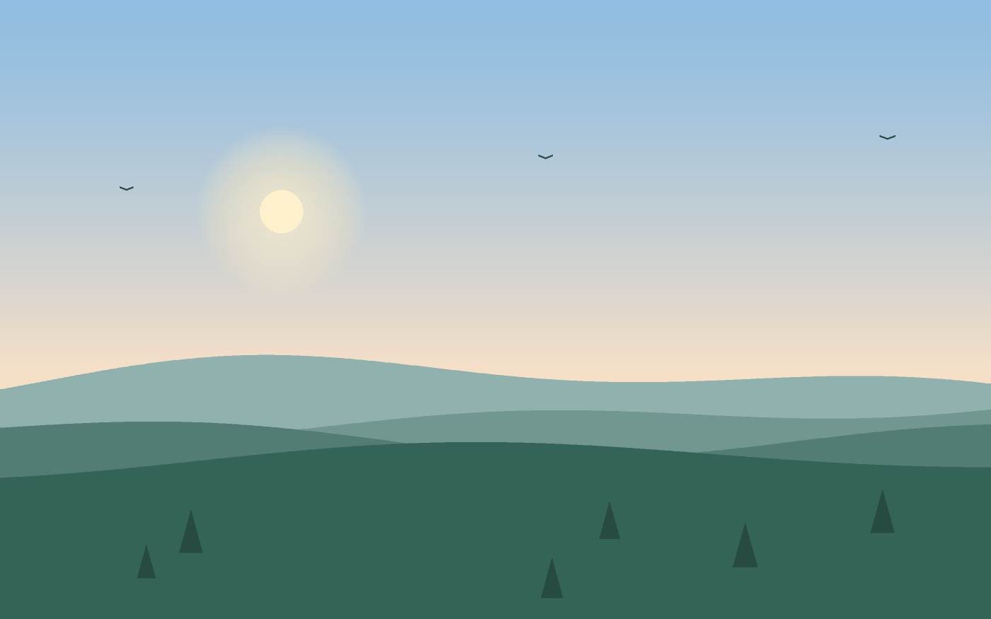 Landschapsillustratie