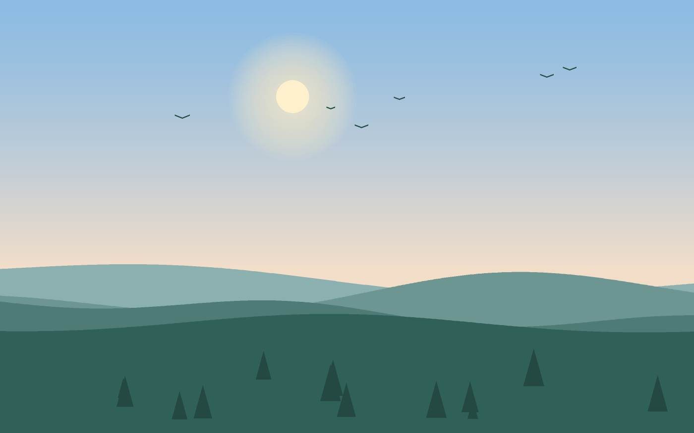 Landskapsillustration