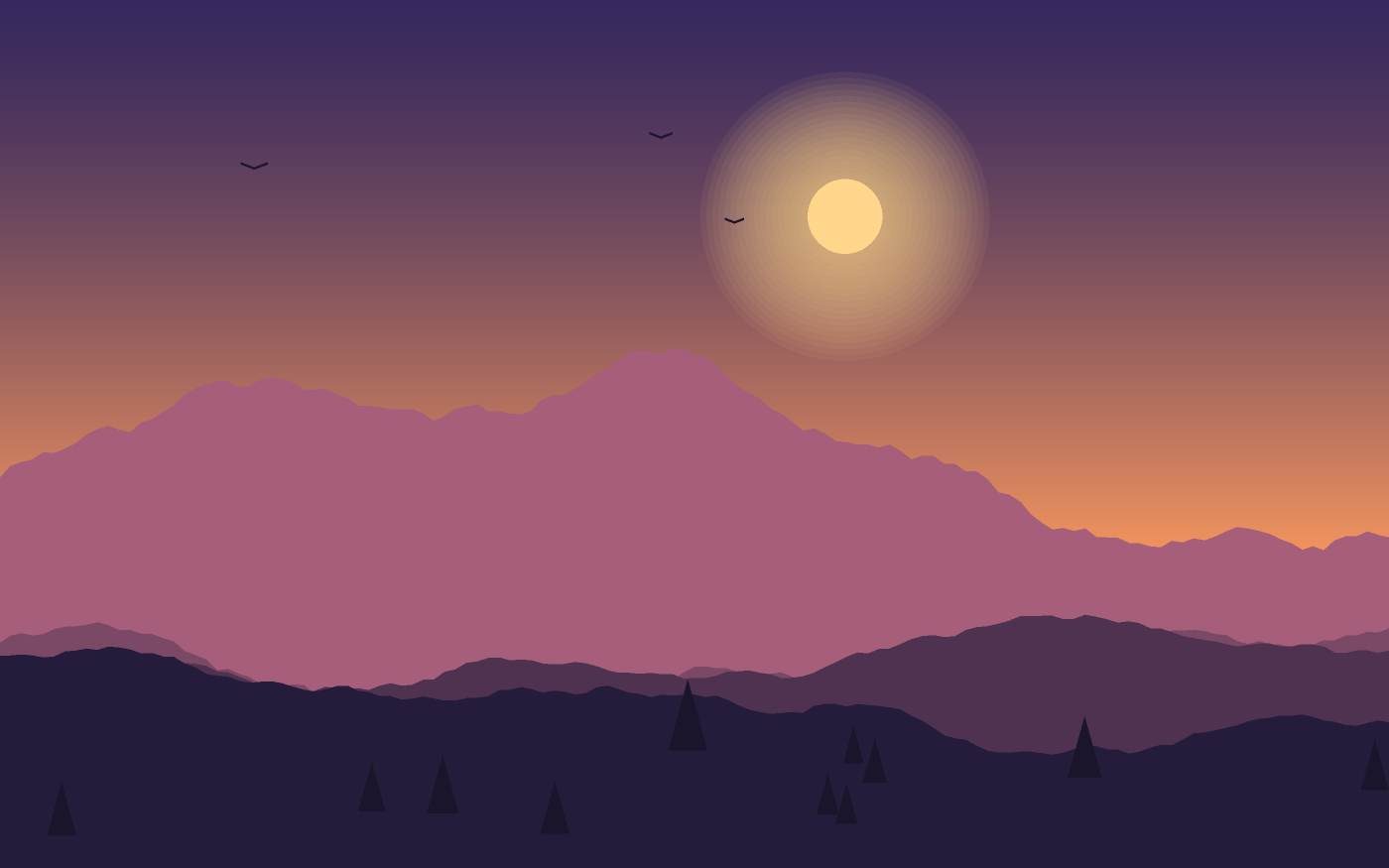 Landscape illustration